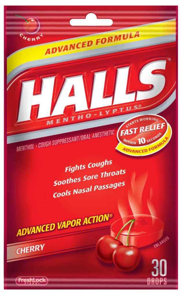 Halls Cough Drops. $.35/1 Halls Cough Drops .