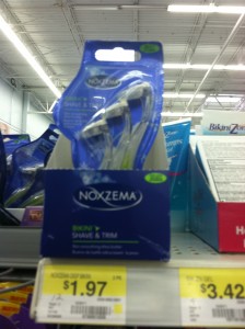 noxzema bikini trimmer