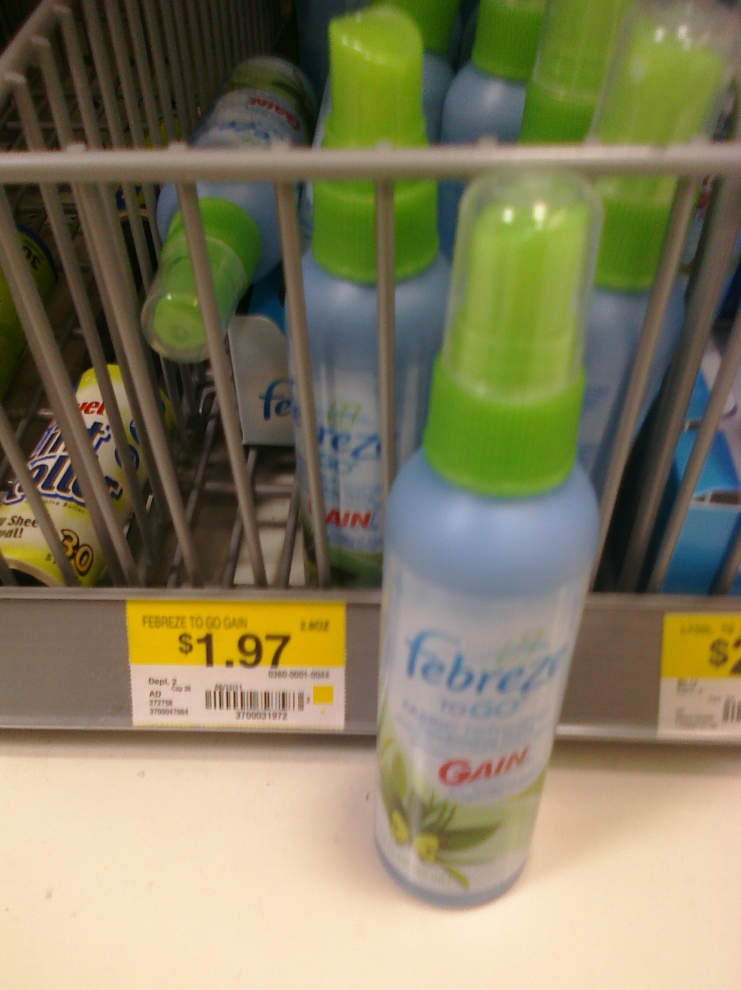 febreze air effects spray travel section febreze travel size
