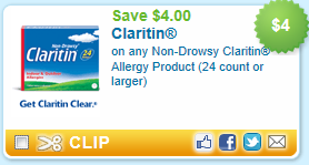 Claritin Coupon Code in USA