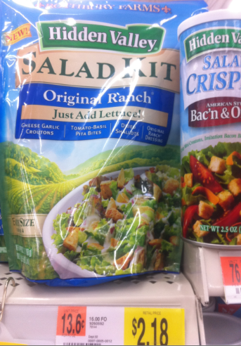 Hidden valley coupons
