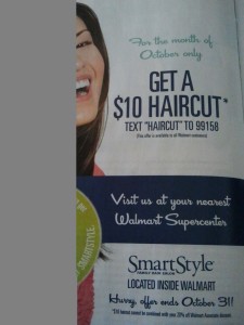 Walmart Haircut
