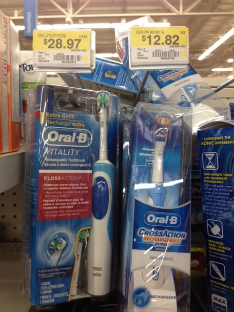 cheap electric toothbrush walmart
