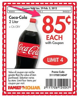 Manufacturer coupons family dollar