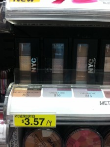 NYC eye shadow makeup