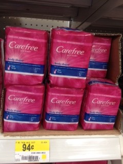 carefree-liners-walmart