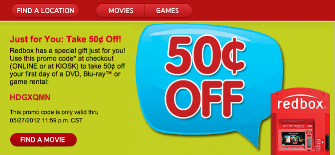 How to use a Redbox coupon As a Redbox Text Club member, you might occasionally receive other free codes via text message to use. These promo codes only work on the day you receive them so you will need to act quickly. Join Redbox Perks. The Redbox Perks loyalty program lets you .