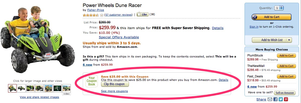 power wheels coupon