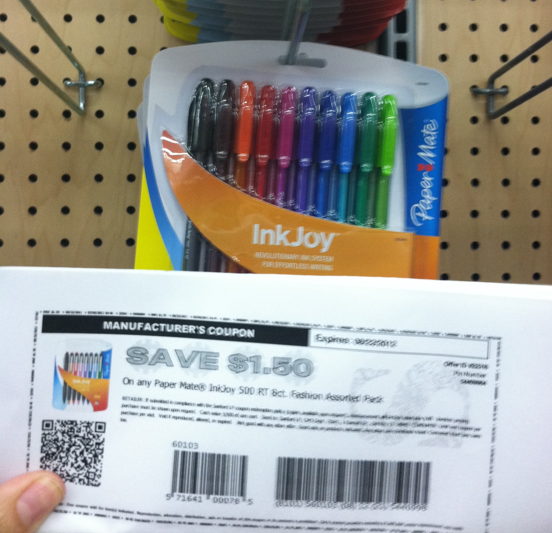 Papermate pen coupons