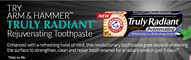 arm & hammer toothpaste sample