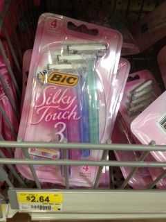 Bic Silky Touch 3 Walmart