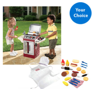 little tikes get out and grill