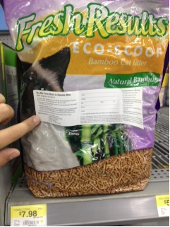 Free Fresh Results Cat Litter at Walmart