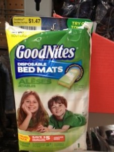 Goodnites Bed Mats