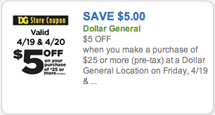 Dollar General Coupon