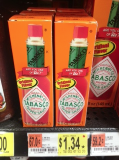 Tabasco Deal at Walmart