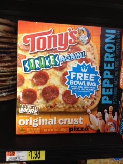 Tony's Pizza at Walmart