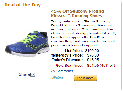 running amazon