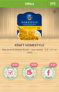 kraft homestyle ibotta