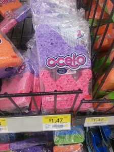 O-cel-o Shape Sponges IHTM Walmart 