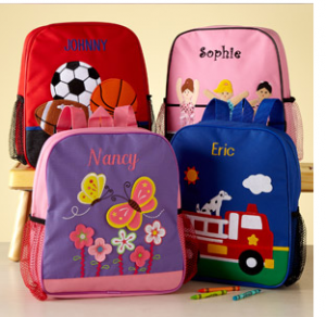 personalized backpacks VOD