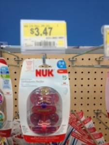 NUK Pacifiers IHTM Walmart 