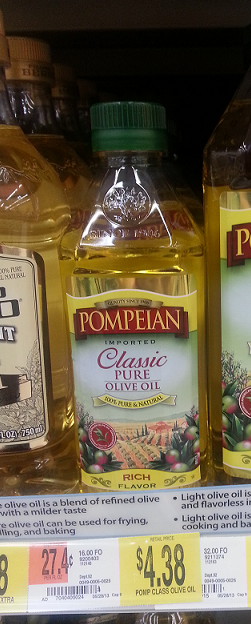pompeian oil 16oz IHTM Walmart