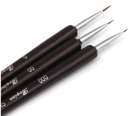 ... score a set of 3 Professional Nail Art Brushes for only $0.94 SHIPPED