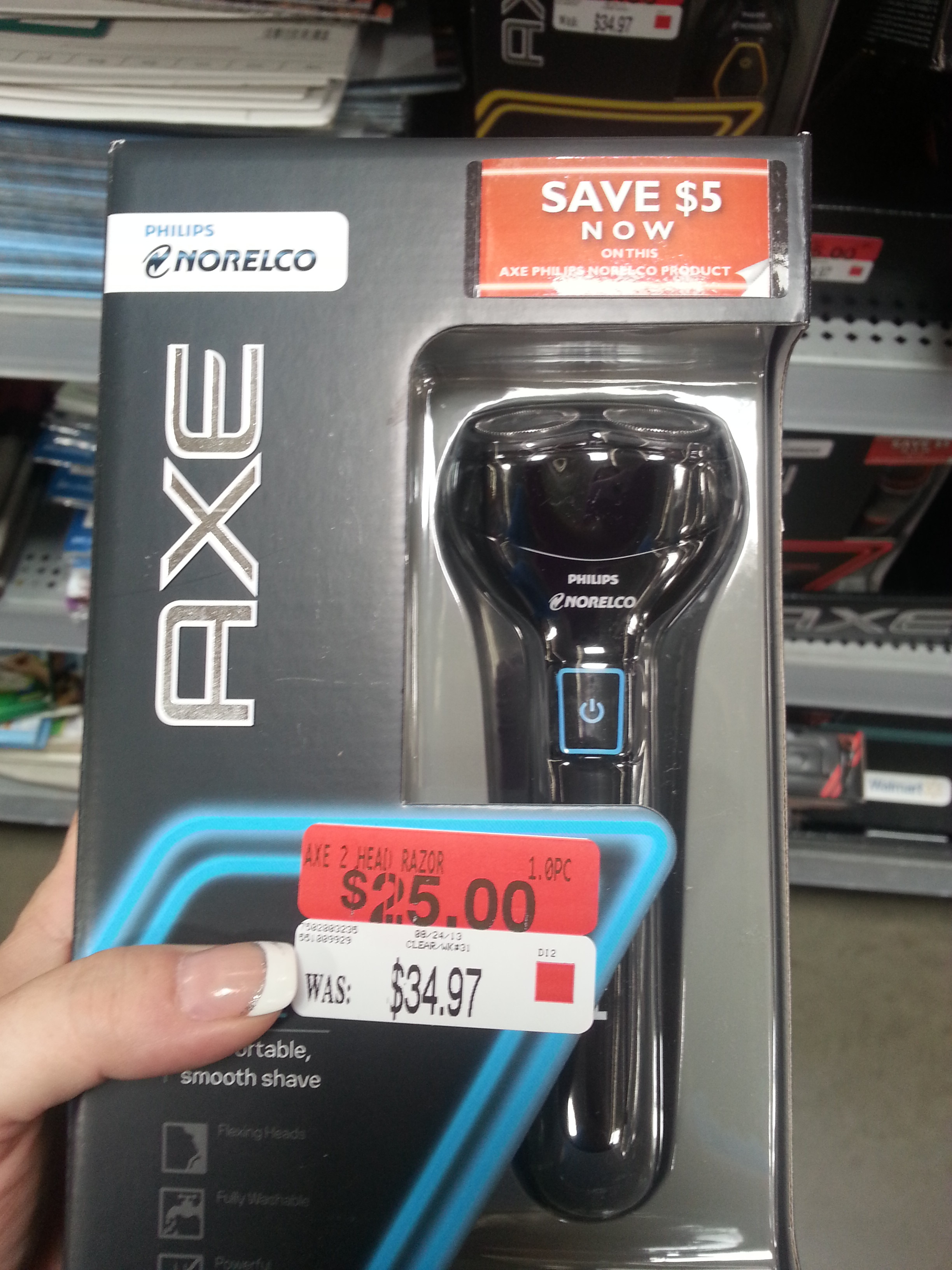 walmart electric shavers prices