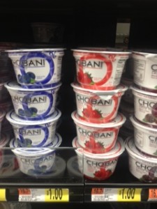 chobani walmart