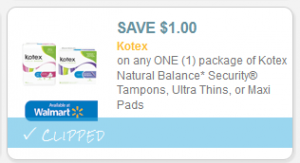coupon kotex natural