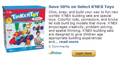 amazon prime lincoln logs