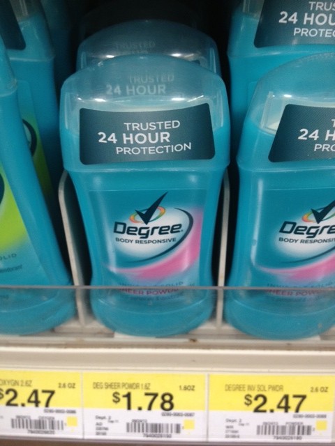 Degree Deodorant
