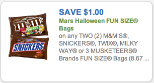 Halloween Candy Coupons