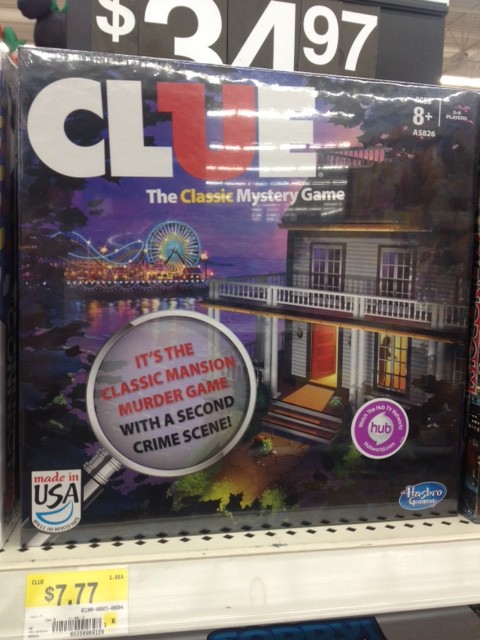 Clue Game Walmart