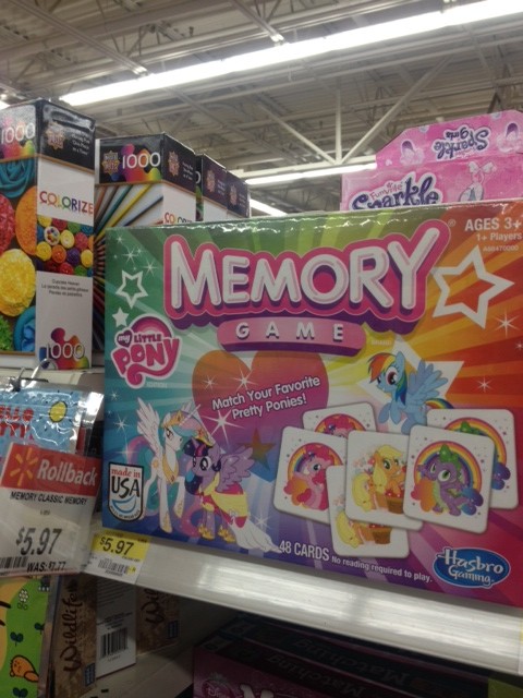 My Little Pony Memory Game Walmart