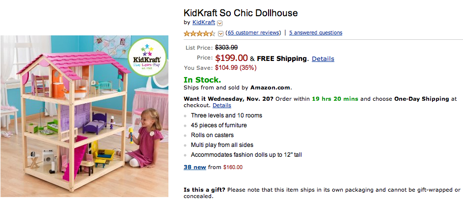 KidKraft Chic Dollhouse