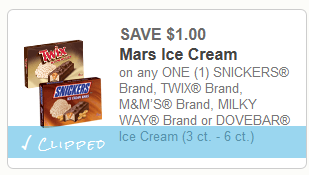 snicker ice cream coupon