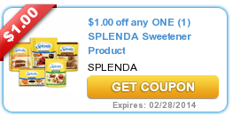 splenda coupon