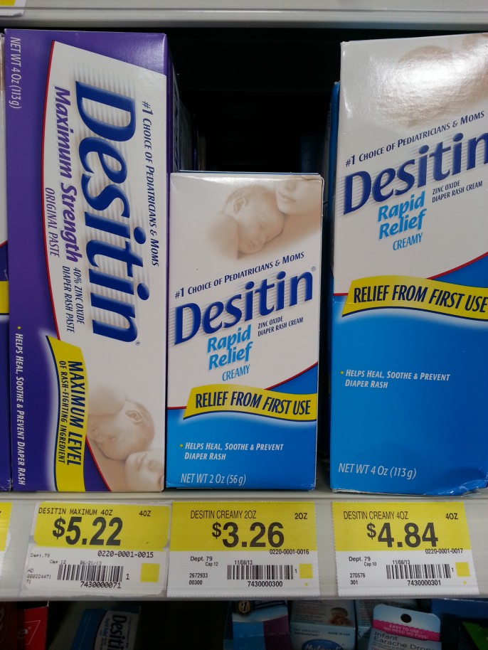 Desitin walmart 
