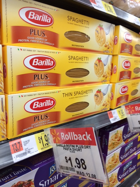 Barilla Plus Walmart