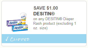 Desitin coupon