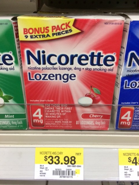 Nicorette Walmart