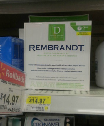 Rembrandt Whitening Kit