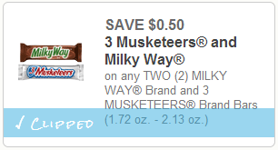 candy bar coupon
