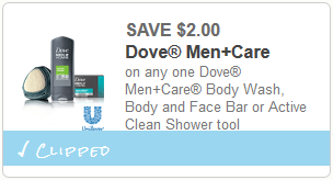 dove men coupon