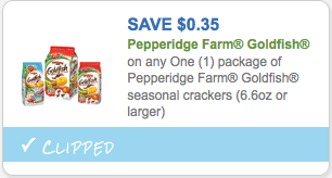 goldfish coupon