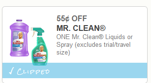 mr clean coupon