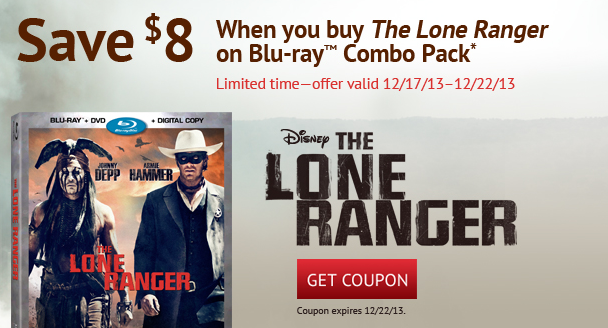 the lone ranger coupon