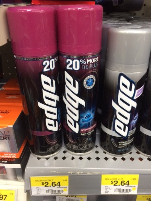 Edge Shave Gel Walmart